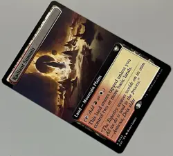 MTG EoE Commander Radiant Summit Land - Mountain Plains RARE REGULAR #0043 - Image 2