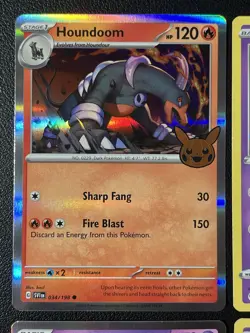 6 Pokemon Card HOLO lot Trick Or Trade Gengar, Houndoom, Mimikyu & More - Image 3