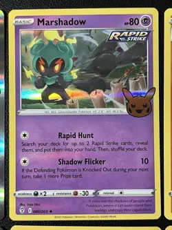 6 Pokemon Card HOLO lot Trick Or Trade Gengar, Houndoom, Mimikyu & More - Image 5