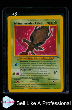 SCHIMMERNDES CELEBI POKEMON 106/105 2002 NEO DESTINY GERMAN - Image 1