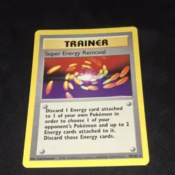Super Energy Removal 079/102 Base Set (Shadowless) Rare Pokemon TCG Card - Image 4