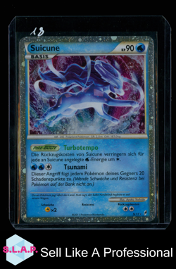 SUICUNE POKEMON SL11 2011 CALL OF LEGENDS GERMAN HOLO - Image 1