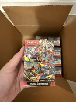 Pokemon TCG: Mega Evolution Booster Bundle - Lot of 12 - Sealed - Image 1