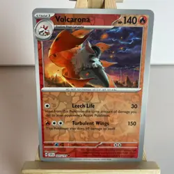 Volcarona 25/191 Surging Sparks Reverse Holo Common Pokemon Light Play+ - Image 1