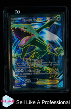 RAYQUAZA EX POKEMON 104/108 2015 XY ROARING SKIES GERMAN - Image 1