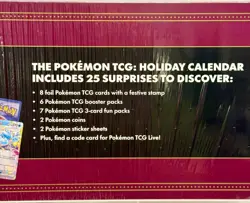 Pokemon TCG: 2025 Holiday Calendar Box~FULL of Great Items! ~Factory Sealed~ NEW - Image 2
