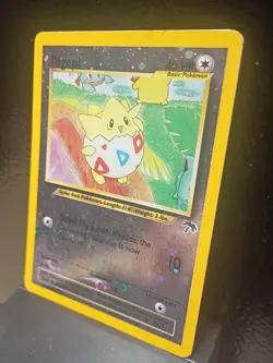 Pokemon Togepi 04/18 **SWIRL** Southern Islands Reverse Holo MP/LP - Image 2