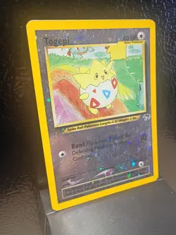 Pokemon Togepi 04/18 **SWIRL** Southern Islands Reverse Holo MP/LP - Image 3