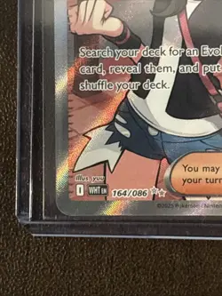 Pokemon TCG - Hilda 164/086 - Full Art Ultra Rare - White Flare Holo - Image 5
