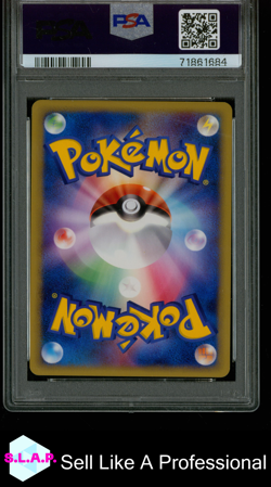 MICHINA TEMPLE-HOLO ADVENT OF ARCEUS POKEMON JAPANESE PROMO 2009 044 PSA 5 - Image 2