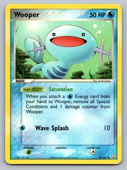 Pokemon TCG Team Rocket Returns Wooper 81/109 - Image 1