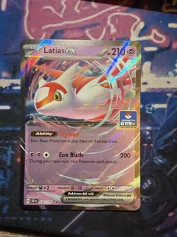 Pokemon Asia Exclusive Latias ex Gym Promo Stamped 076/191 - Image 1