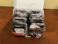 Pokemon TCG Black Bolt White Flare Mini Tins in Display Box Unova NEW Sealed x8 - Image 3