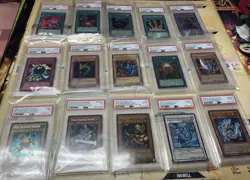 Yugioh VINTAGE & Modern LOT , 49 Total Slabs, 8 BLUE EYES, 3 Dark Magician - Image 3