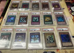 Yugioh VINTAGE & Modern LOT , 49 Total Slabs, 8 BLUE EYES, 3 Dark Magician - Image 4