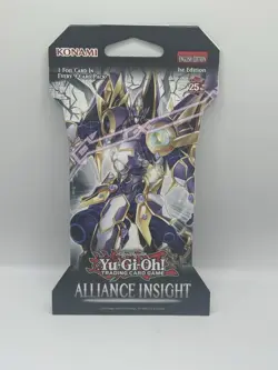 Yugioh Alliance Insight Sleeved Booster Pack Brand New - Image 1