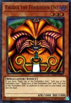 Exodia the Forbidden One (UTR) - Unlimited OTS25 NM YuGiOh - Image 1