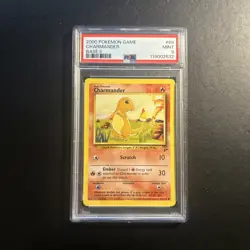 Charmander 69/130 PSA 9 Base Set 2 Pokemon Card Common Mint New Cert 2632 - Image 1