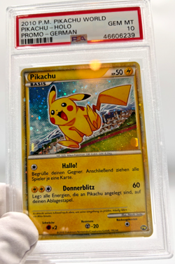 Pokemon Cards - PSA 10 Pikachu German - Pikachu World Promo - GEM MT - PSA10 - Image 4