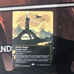 Power Depot (0079) (Borderless) - Near Mint MTG Stellar Sights - Image 1