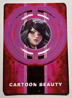 SEXY HEROINE WAIFU Ahri LEAGUE OF LEGENDS ACG PREMIUM HOLOFOIL CARD NM - Image 2