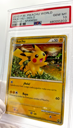 Pokemon Cards - PSA 10 Pikachu Spanish - Pikachu World Promo - GEM MT - PSA10 - Image 5