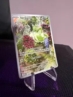 Sprigatito 196/193 Sv02: Paldea Evolved Holo Illustration Rare Pokemon Card - Image 1