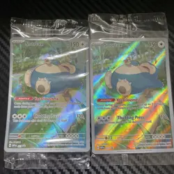 Pokemon S&V 151 Snorlax Black Star Promo 051 - Sealed / Unopened - English Card - Image 1