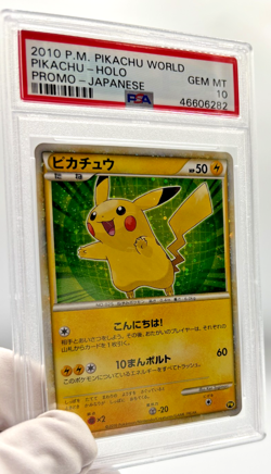 Pokemon Cards - PSA 10 Pikachu JPN - Pikachu World Promo - GEM MT - PSA10 - Image 3