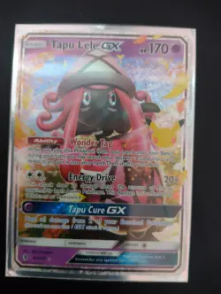Pokemon Card Tapu Lele GX 60/145 Celebrations Ultra Rare NM - Image 1