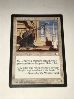 Magic the Gathering Soul Shepherd Card - Image 1