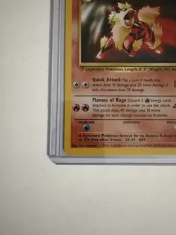 Pokemon TCG Arcanine Black Star Promos #6 2000 Regular Promo Card - Image 2