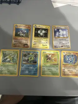 Lot of Pokemon Vintage Holo Cards LP Condition - Image 1