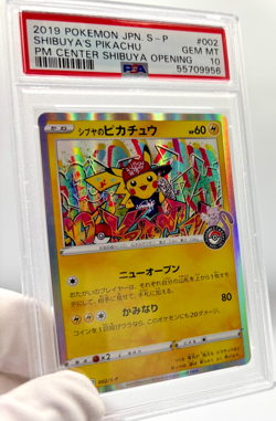 Pokemon Cards - PSA 10 Shibuya's Pikachu 002 - JPN Pokemon Center - GEM MT PSA10 - Image 3