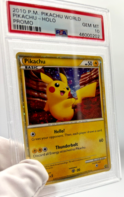 Pokemon Cards - PSA 10 Pikachu - Pikachu World Promo - GEM MT - PSA10 - Image 3