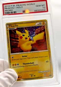 Pokemon Cards - PSA 10 Pikachu - Pikachu World Promo - GEM MT - PSA10 - Image 4