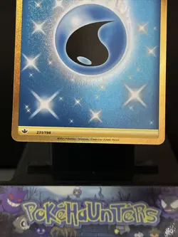 Pokemon Card Water Energy 231/198 Gold Secret Rare Chilling Reign Near Mint - Image 3