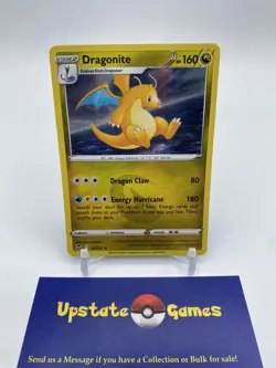 Dragonite 131/195 Silver Tempest Holo Rare Pokemon Card NM - Image 1
