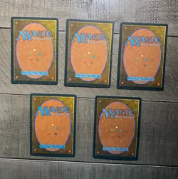 mtg - lot of 5 rare vintage cards - Fire Covenant (x3) and Altar of Bone (x2) - Image 2