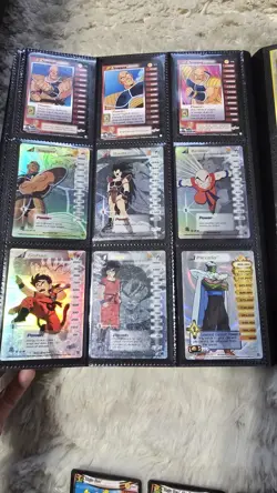 DBZ CCG limited foil Personality Card Lot Goku Majin Buu Rare Dragon Ball Z NM - Image 1
