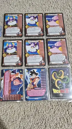 DBZ CCG limited foil Personality Card Lot Goku Majin Buu Rare Dragon Ball Z NM - Image 2
