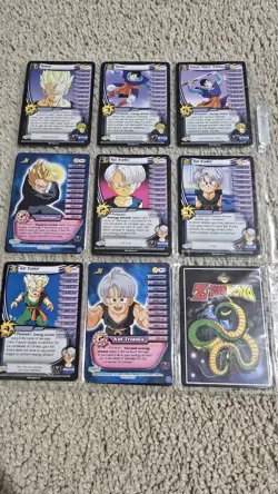 DBZ CCG limited foil Personality Card Lot Goku Majin Buu Rare Dragon Ball Z NM - Image 3