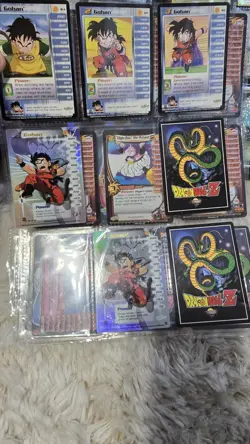 DBZ CCG limited foil Personality Card Lot Goku Majin Buu Rare Dragon Ball Z NM - Image 4