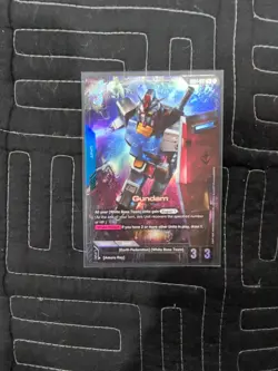 Gundam Card Game Newtype Rising GD01 Gundam RX-78-2 GD01-001 LR+ - Image 2