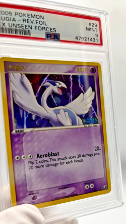 Pokemon Cards - PSA 9 Lugia 29/115 - Ex Unseen Forces Reverse Holo - MINT - PSA9 - Image 3