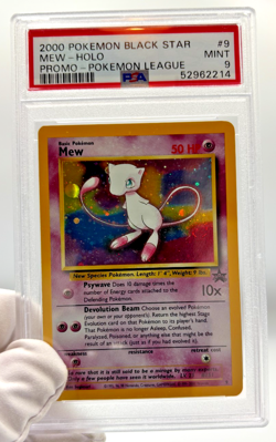 Pokemon Cards - PSA 9 Mew 9 - Black Star Promo Holo - MINT - PSA9 - Image 4