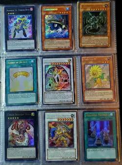 Yugioh Card Lot of 100 Cards Vintage 1996 - First Editions Limited LP Rares - Image 1