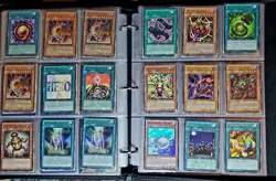 Yugioh Card Lot of 100 Cards Vintage 1996 - First Editions Limited LP Rares - Image 2