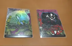 Magic The Gathering Spider-Man Marvel Foil Spirit Trap Playset Used - Image 1