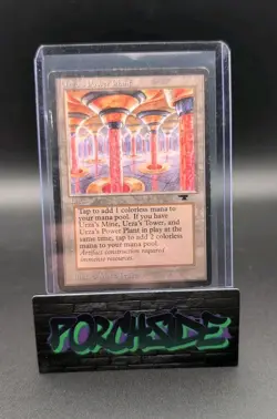 Urza's Power Plant (Columns) Antiquities MTG Light Play To Moderate Play - Image 1